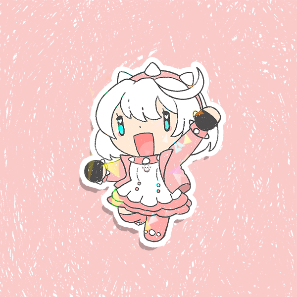 Guilty Gear Chibi Holographic Vinyl Sticker 3"