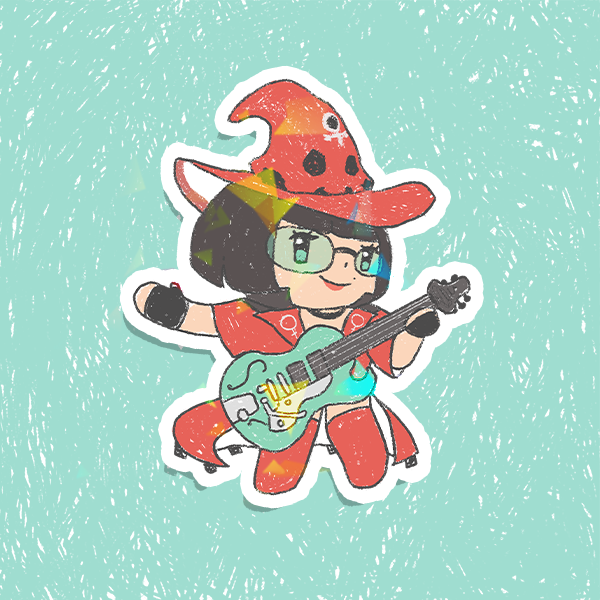 Guilty Gear Chibi Holographic Vinyl Sticker 3"
