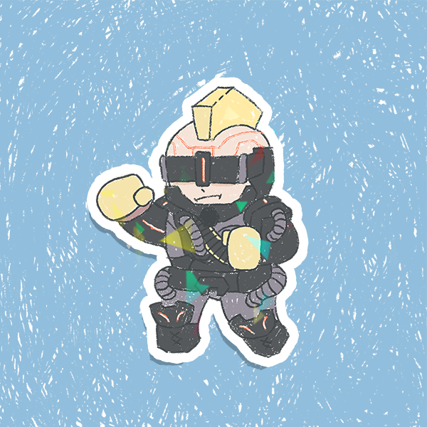 Tekken 8 Holographic Vinyl Sticker 3"
