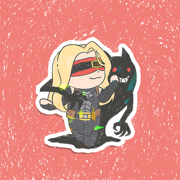 Guilty Gear Chibi Holographic Vinyl Sticker 3"