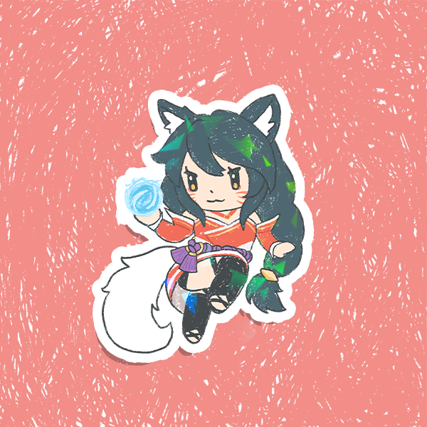 2xko/League of Legends Holographic Vinyl Sticker 3"