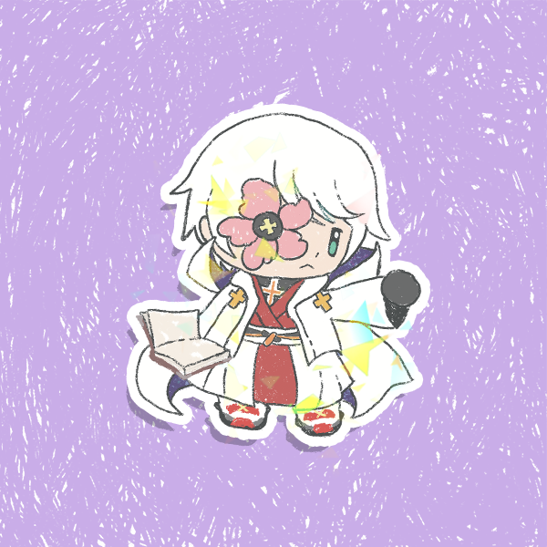 Guilty Gear Chibi Holographic Vinyl Sticker 3"