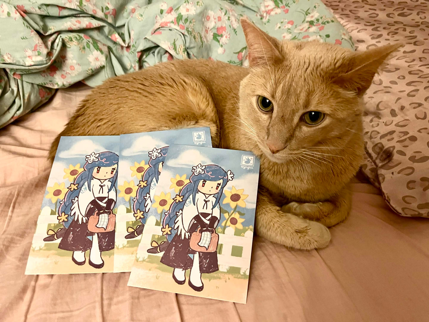 Queen Dizzy Sunflowers 4x6" Prints