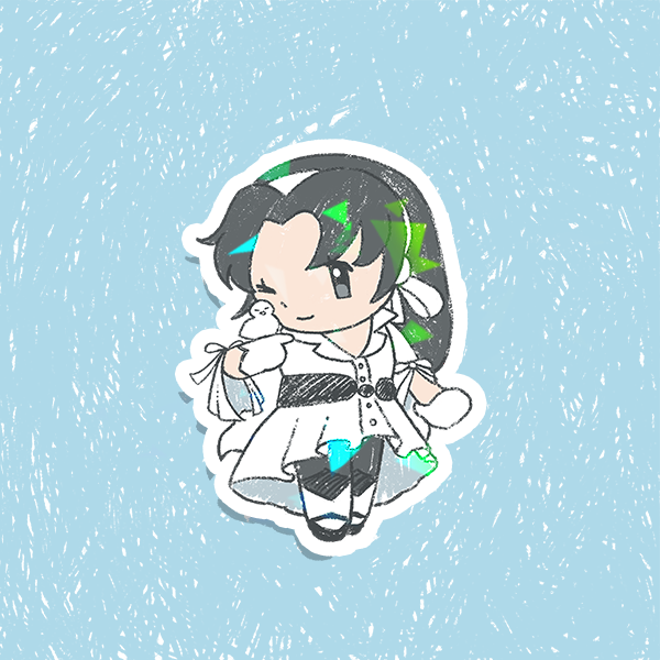 Tekken Holographic Vinyl Sticker 3"