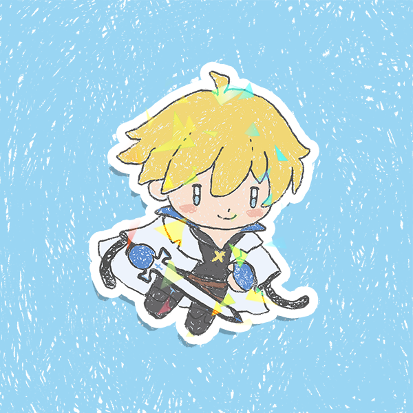 Guilty Gear Holographic Vinyl Stickers 3