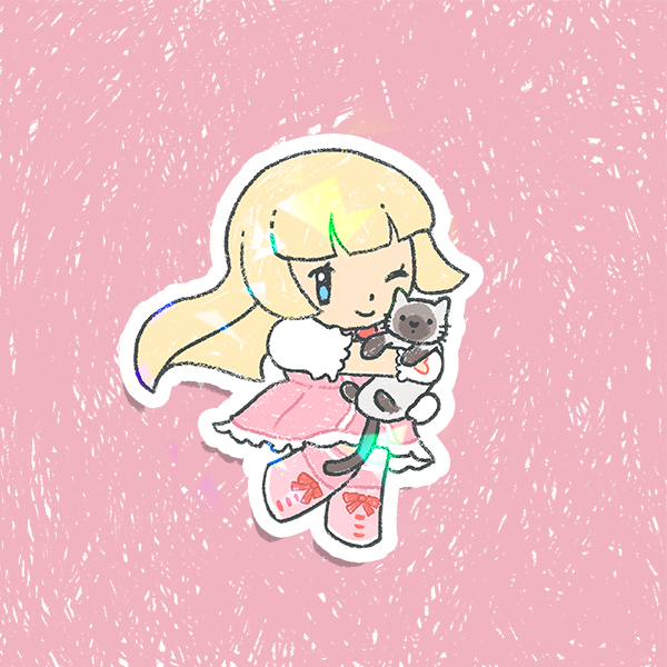 Tekken Holographic Vinyl Sticker 3"