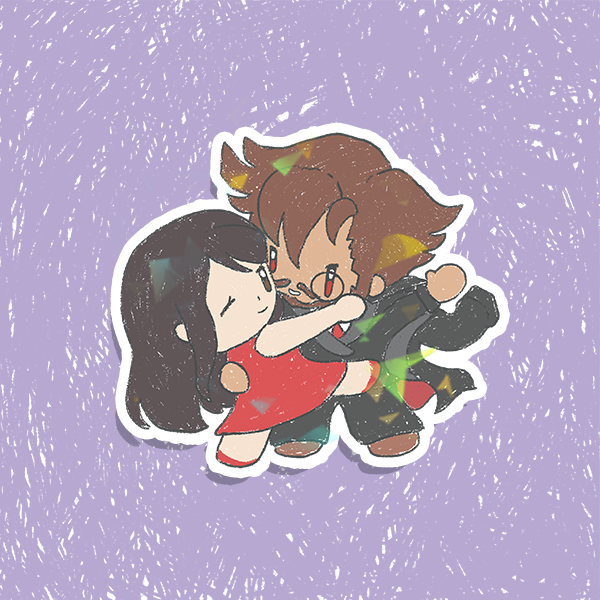 Guilty Gear Holographic Vinyl Stickers 3"