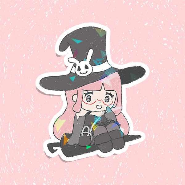 Under Night In-Birth 2 Holographic Vinyl Sticker 3"